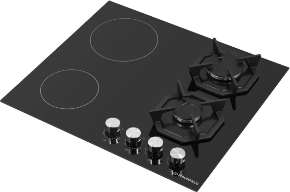 Газовая варочная поверхность Maunfeld EEHG.642VC.2CB/KG черный