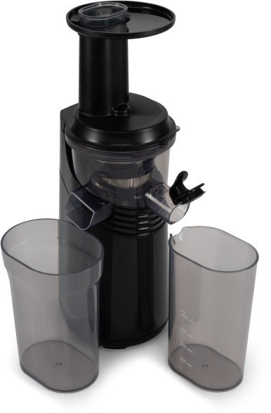 Соковыжималка шнековая Hyundai HY-JS2323 120Вт рез.сок.:400мл. черный