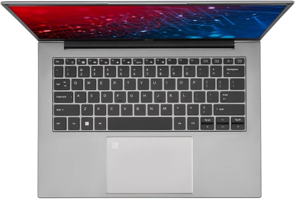 Ноутбук IRU Planio 14INPR N-series N100 16Gb SSD512Gb Intel UHD Graphics 14&amp;quot; IPS FHD (1920x1080) Windows 11 Pro grey WiFi BT Cam 5000mAh (2078485)