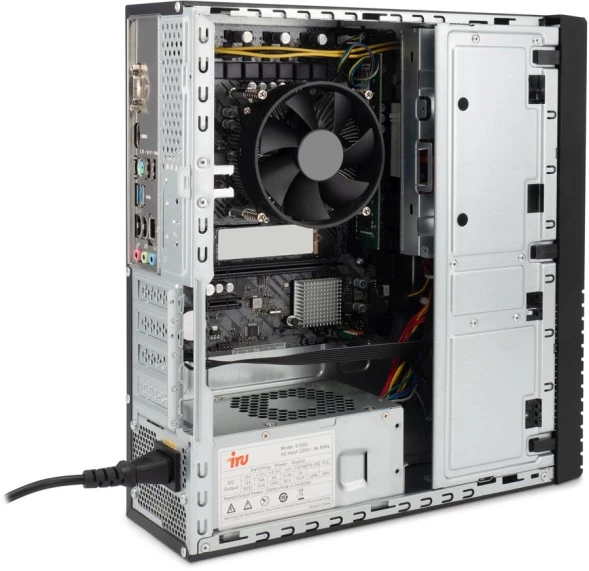 ПК IRU 310SC SFF Cel G6900 (3.4) 8Gb SSD256Gb UHDG 710 Windows 11 Pro GbitEth 200W черный (2017897)