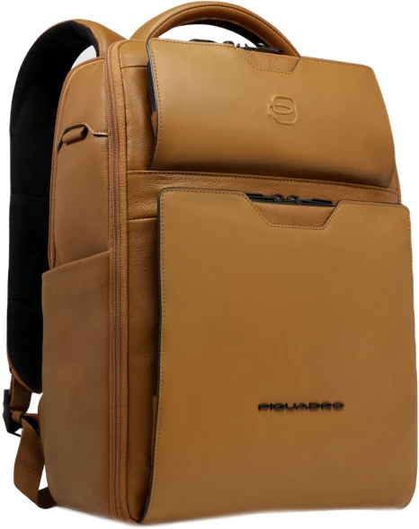Рюкзак мужской Piquadro Ael CA6923S142/G охра натур.кожа