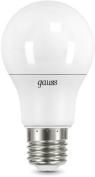 Лампа светодиодная Gauss A60 10Вт цок.:E27 шар 220B 4100K св.свеч.бел.нейт. A60 (упак.:10шт) (102502210)