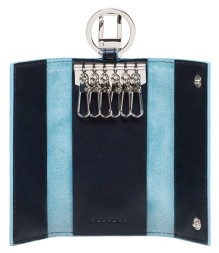 Ключница Piquadro Blue Square PC1397B2/BLU2 синий натур.кожа