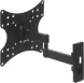 Кронштейн для телевизора Ultramounts UM877 черный 23&amp;quot;-42&amp;quot; макс.20кг настенный поворотно-выдвижной и наклонный