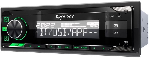 Автомагнитола Prology GT-160 1DIN 4x55Вт v4.2 ПДУ (PRGT160)