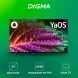 Телевизор LED Digma 55&amp;quot; DM-LED55UBB33 Яндекс.ТВ Frameless Metal черный 4K Ultra HD 60Hz DVB-T DVB-T2 DVB-C DVB-S DVB-S2 USB WiFi Smart TV