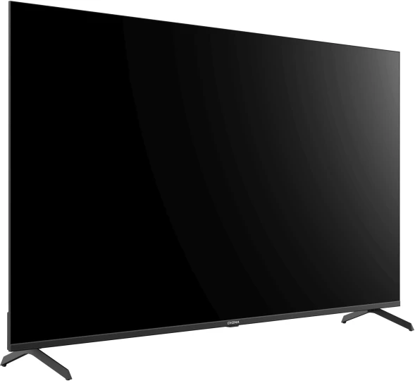 Телевизор QLED Digma 65&amp;quot; DM-LED65UQB31 Google TV Frameless Metal черный/черный 4K Ultra HD 60Hz MEMC DVB-T DVB-T2 DVB-C DVB-S DVB-S2 USB WiFi Smart TV