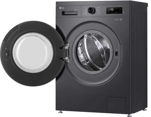 Стиральная машина LG F2Y1WS6J класс: A загр.фронтальная макс.:6.5кг темно-серый инвертер