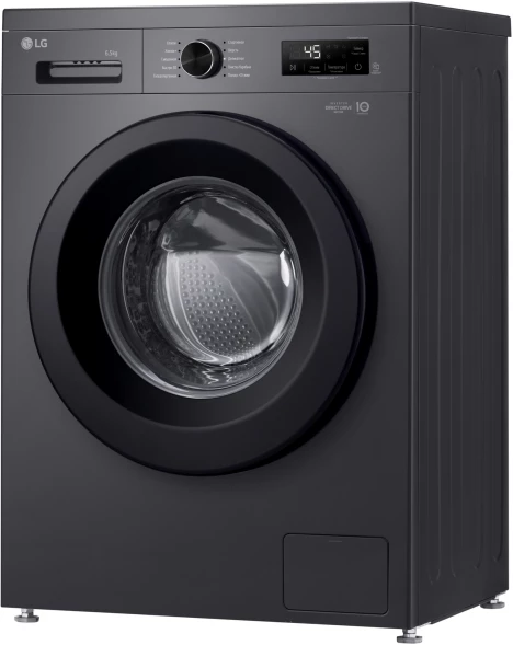 Стиральная машина LG F2Y1WS6J класс: A загр.фронтальная макс.:6.5кг темно-серый инвертер