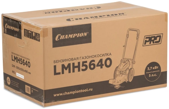 Газонокосилка роторная Champion LMH5640 3700Вт