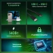 Настольное зар./устр. Digma Pro DPW10A 140W 5A (PD+QC) 3хUSB-C/2xUSB-A универсальное черный (DPW1A4G024BK)
