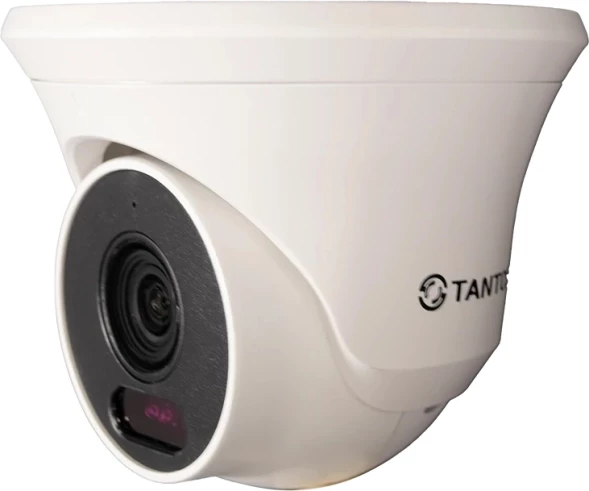 Камера видеонаблюдения IP Tantos TSi-Beco25FP 2.8-2.8мм цв. корп.:белый/черный (00-00122954)
