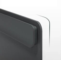 Папка-планшет Deli Nusign ENS503 BLACK A4 пенополипропилен черный на подставке