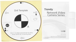 Камера видеонаблюдения IP Tiandy TC-C34HS I3/E/Y/C/SD/2.8mm/V4.2 2.8-2.8мм цв. корп.:белый (TC-C34HS I3/E/Y/C/SD/2.8/V4.2)