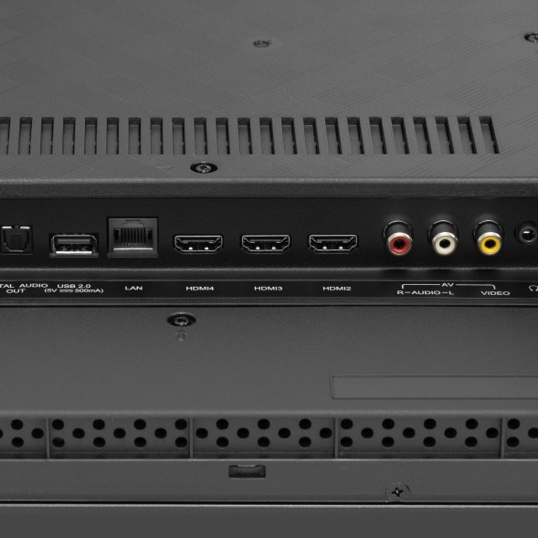 Телевизор LED Hyundai 65&amp;quot; H-LED65BU7006 Android TV Frameless Metal черный/серебристый 4K Ultra HD 60Hz DVB-T DVB-T2 DVB-C DVB-S DVB-S2 USB WiFi Smart TV