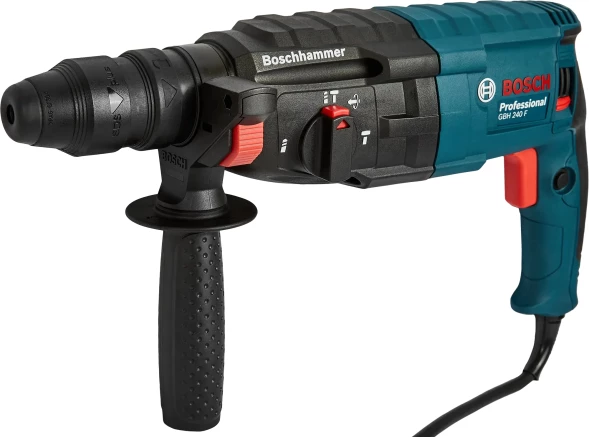 Перфоратор Bosch GBH 240 F патрон:SDS-plus уд.:2.7Дж 790Вт (кейс в комплекте)