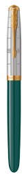 Ручка перьев. Parker 51 Premium (CW2169074) Forest Green GT F сталь нержавеющая подар.кор.