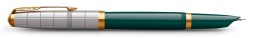 Ручка перьев. Parker 51 Premium (CW2169074) Forest Green GT F сталь нержавеющая подар.кор.