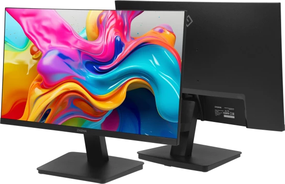 Монитор Digma 21.5&amp;quot; Progress 22P201F черный IPS LED 16:9 HDMI матовая 250cd 178гр/178гр 1920x1080 75Hz VGA FHD 2.65кг
