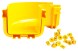 Угол 90 гор. Lanmaster LAN-OT120-HC90/NC осн.120 желтый (упак.:1шт)