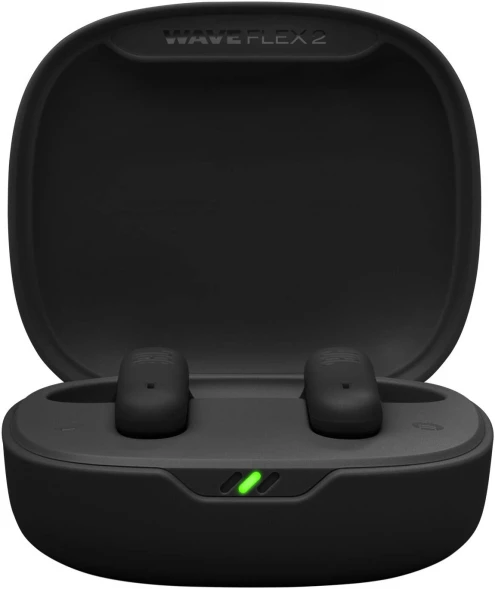 Гарнитура вкладыши JBL Wave Flex 2 черный беспроводные bluetooth в ушной раковине (JBLWFLEX2BLK)