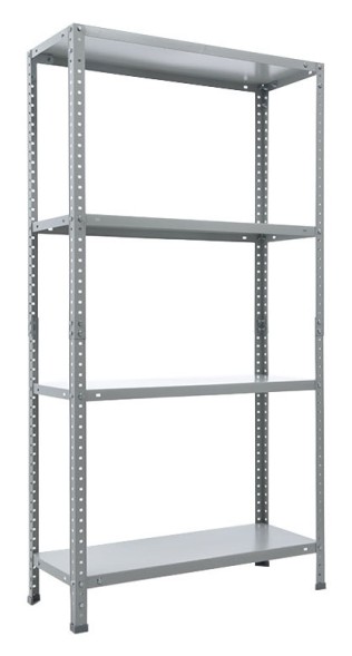 Стеллаж Практик ES 150KD пол.:4 разборная 1450x750x300мм серый (S24099033402)