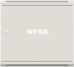 Шкаф коммутационный NTSS Премиум (NTSS-W12U6060FD) настенный 12U 570x600мм пер.дв.металл 60кг серый 500мм 27кг 220град. 635мм IP20 сталь