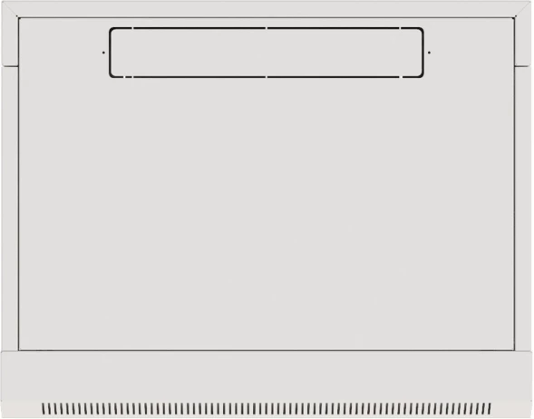 Шкаф коммутационный NTSS Премиум (NTSS-W12U6060FD) настенный 12U 570x600мм пер.дв.металл 60кг серый 500мм 27кг 220град. 635мм IP20 сталь
