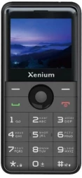 Мобильный телефон XENIUM X700 черный моноблок 2Sim 2.31&amp;quot; 240x320 Nucleus 0.3Mpix GSM900/1800 MP3 FM microSD max32Gb