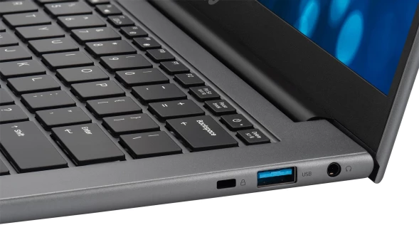 Ноутбук IRU Planio 14INPR N-series N100 16Gb SSD512Gb Intel UHD Graphics 14&amp;quot; IPS FHD (1920x1080) FreeDOS grey WiFi BT Cam 5000mAh (2078487)