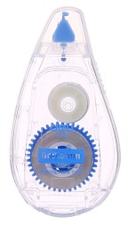 Лента коррект. Deli EH21801 6мх5мм прозрачный корпус белый блистер