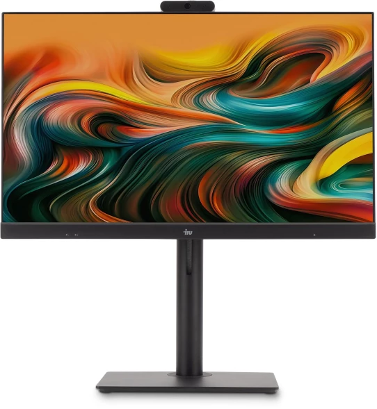 Моноблок IRU Tactio 23IH6P 23.8&amp;quot; Full HD i3 12100 (3.3) 16Gb SSD256Gb UHDG 730 FreeDOS WiFi BT Spk 120W Cam черный 1920x1080