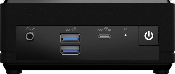 Неттоп MSI Cubi N ADL-037XRU N100 (0.8) 8Gb SSD256Gb UHDG без ОС 2xGbitEth WiFi BT 65W черный (9S6-B0A911-200)