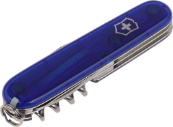 Нож перочинный Victorinox Spartan (1.3603.T2) 91мм 12функц. синий полупрозрачный карт.коробка