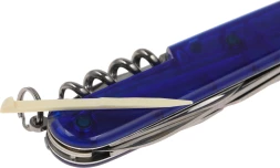 Нож перочинный Victorinox Spartan (1.3603.T2) 91мм 12функц. синий полупрозрачный карт.коробка