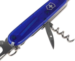 Нож перочинный Victorinox Spartan (1.3603.T2) 91мм 12функц. синий полупрозрачный карт.коробка