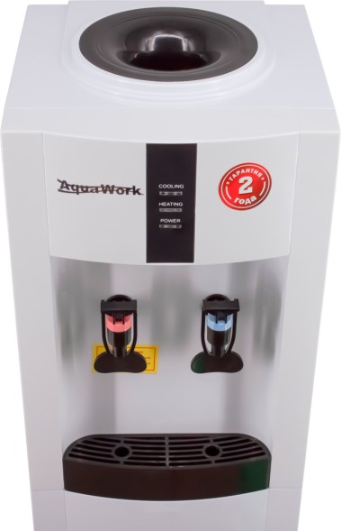 Кулер Aqua Work 16LR напольный компрессорный белый/черный