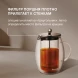 Френч-пресс Rondell Calypso RDS-1821 0.6л прозрачный