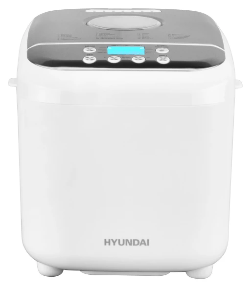 Хлебопечь Hyundai HYBM-3086 600Вт белый/серебристый