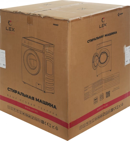 Стиральная машина Lex LWM12014GrIThD класс: A+++ загр.фронтальная макс.:12кг серый инвертер