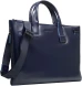 Деловая сумка Piquadro Blue Square CA4021B2/BLU2 с отделением для ноутбука 15.6&amp;quot; синяя натур.кожа