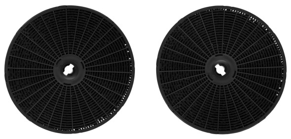 Комплект фильтров Hyundai HCF 02 черный (2шт.)