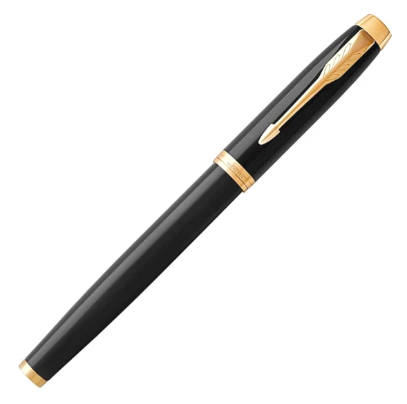 Ручка роллер Parker IM Core T321 (1931659) Black GT F черн. черн. подар.кор.