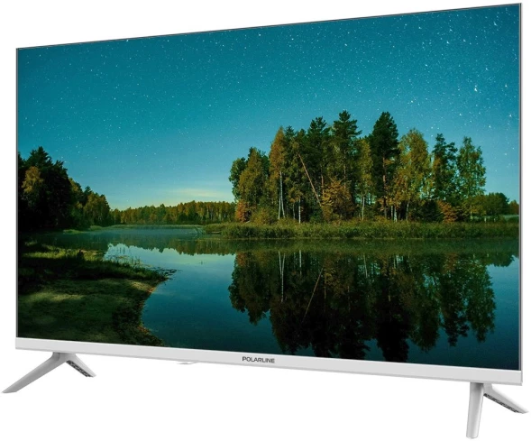 Телевизор LED PolarLine 32&amp;quot; 32PL53TC белый HD 60Hz DVB-T DVB-T2 DVB-C DVB-S2 USB (RUS)