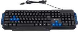 Клавиатура Оклик 750G FROST WAR черный/черный USB Multimedia for gamer