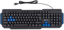 Клавиатура Оклик 750G FROST WAR черный/черный USB Multimedia for gamer