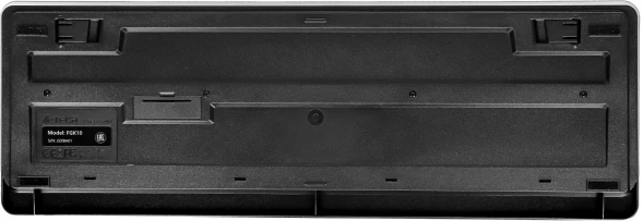 Клавиатура + мышь A4Tech Fstyler FG1012 клав:черный/серый мышь:черный USB беспроводная Multimedia (FG1012 BLACK)