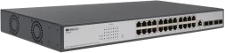 Коммутатор Origo OS3228P/370W OS3228P/370W/A1A (L3) 24x1Гбит/с 4SFP+ 24PoE+ 370W управляемый