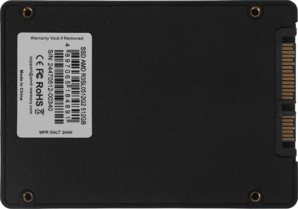 Накопитель SSD AMD SATA-III 512GB R3SL0512G2 Radeon R3 2.5&amp;quot;