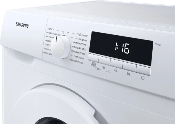 Стиральная машина Samsung WW80T3040BW/LP класс: A загр.фронтальная макс.:8кг белый